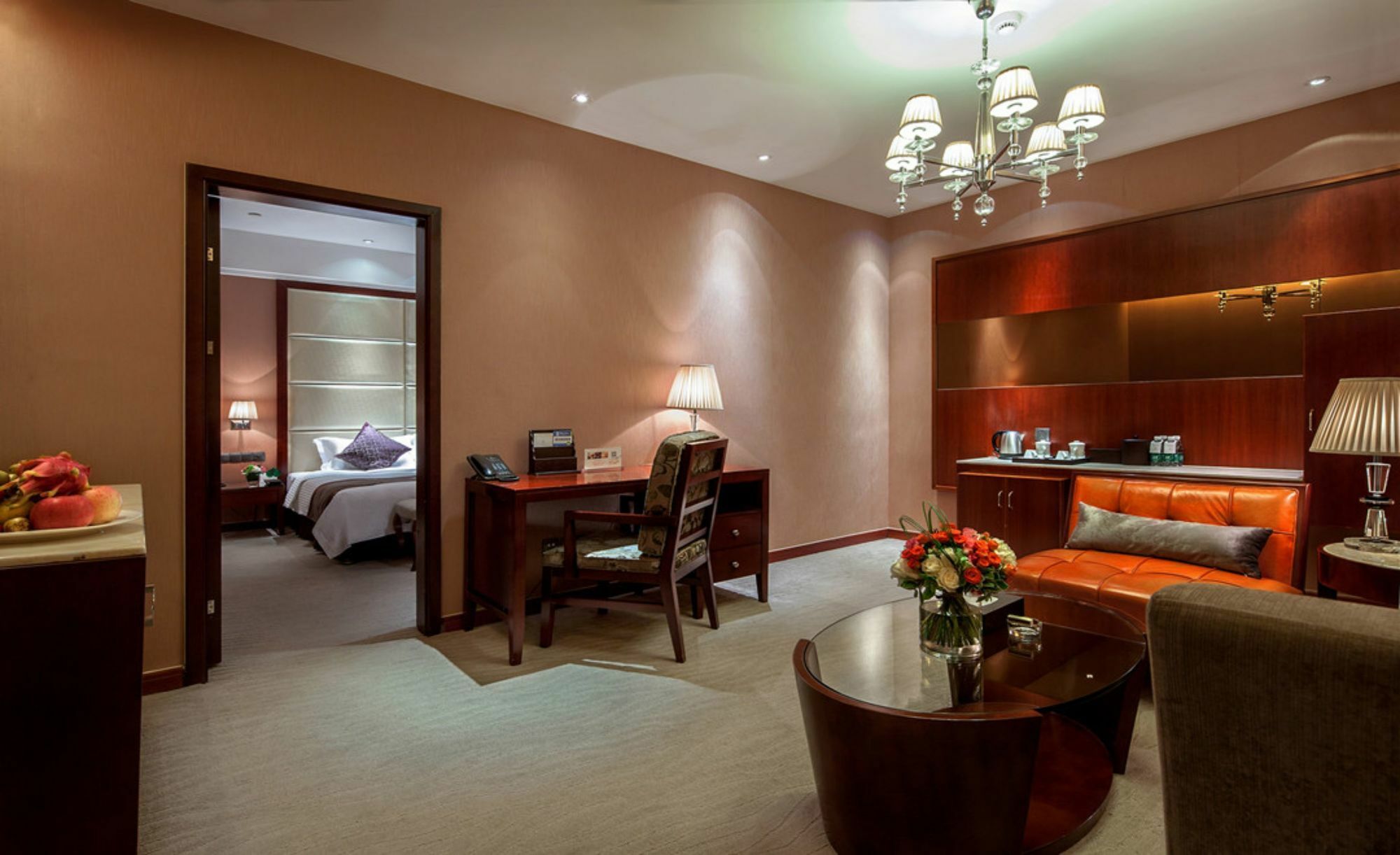 Wuhan Tianchimel Hotel Buitenkant foto