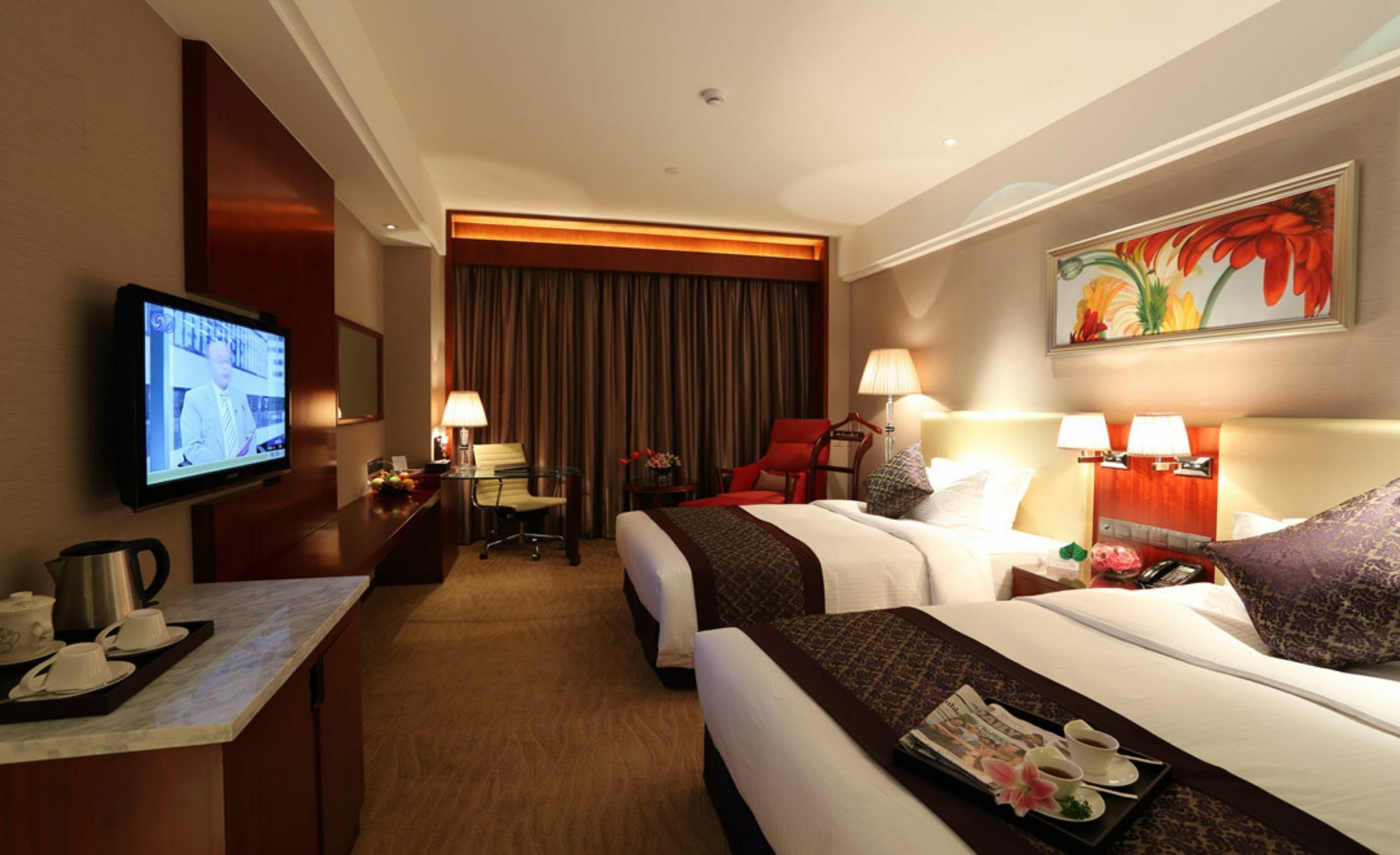 Wuhan Tianchimel Hotel Buitenkant foto